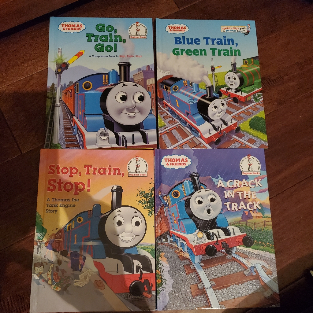 Thomas  Friends Set Of 4 Brand New Books Set